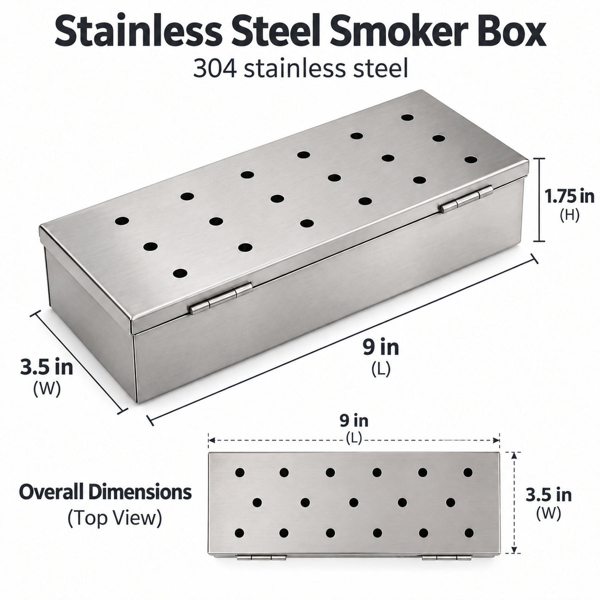 Stainless Steel Smoker Box