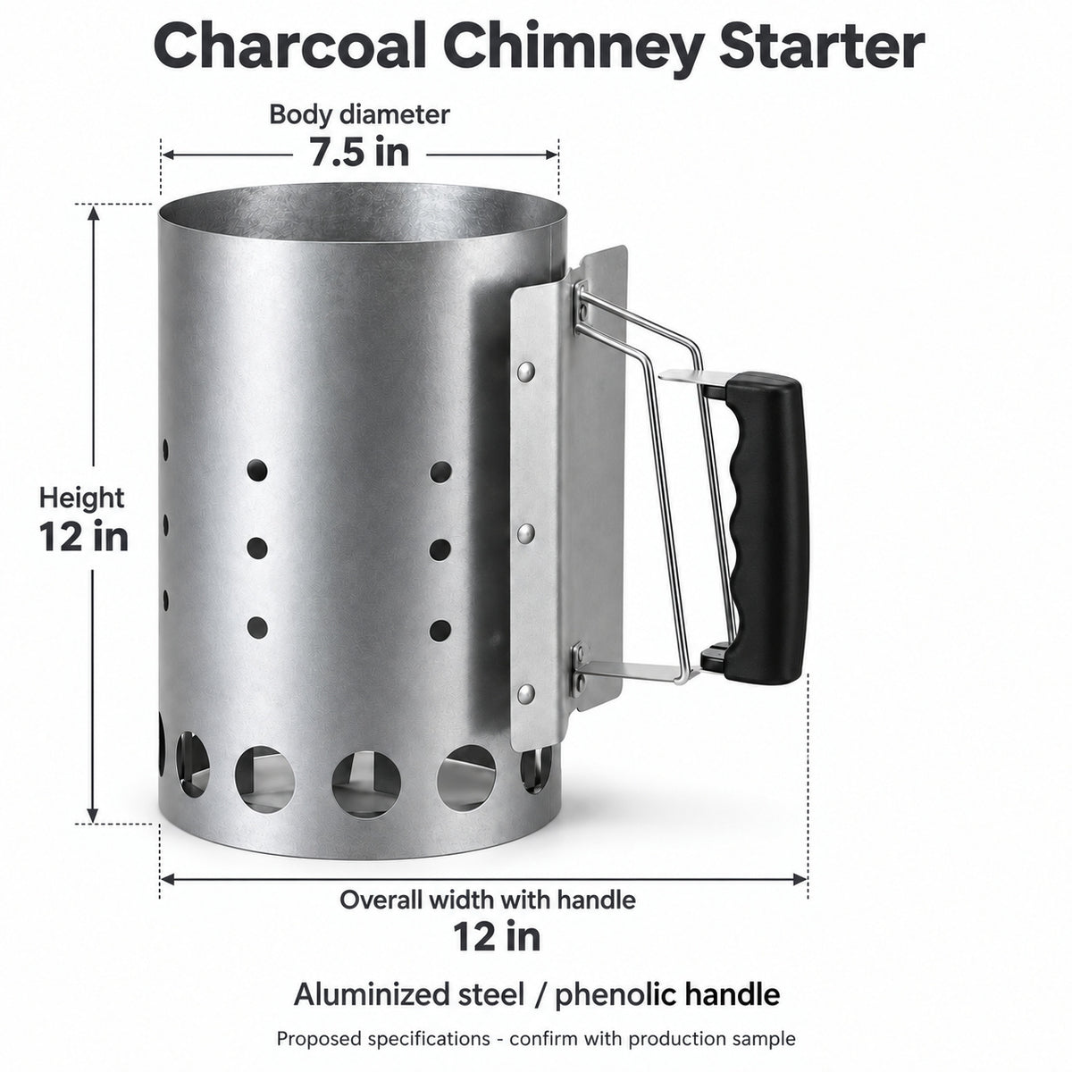 Charcoal Chimney Starter