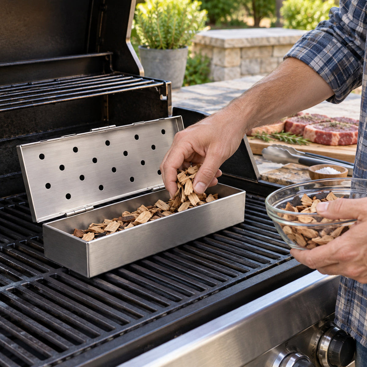 Stainless Steel Smoker Box