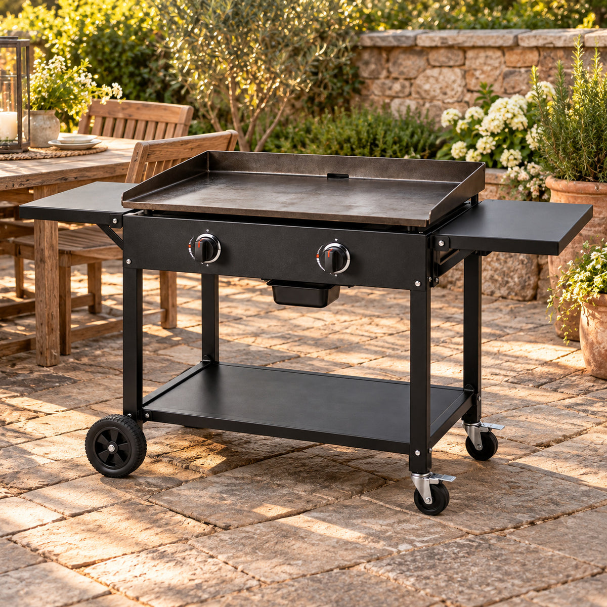 28-inch Two-Burner Flat-Top Griddle