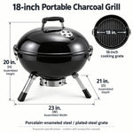 18-inch Portable Charcoal Grill